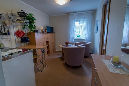 Wohnbereich mit Kochnische