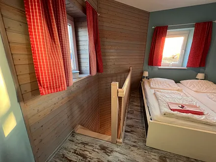 Fewo Leuchtturm Schlafzimmer 