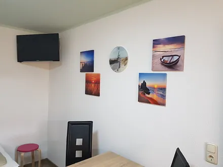 TV auch im zweiten Schlafzimmer