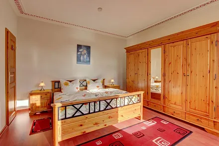 separates Schlafzimmer