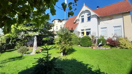 Blick auf die Villa Sonnenschein