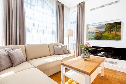 Wohnbereich mit Gaskamin