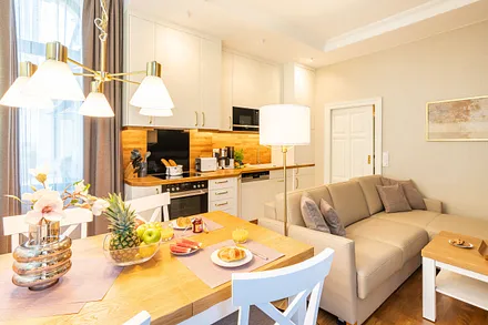 Ess-, Wohn- und Kochbereich