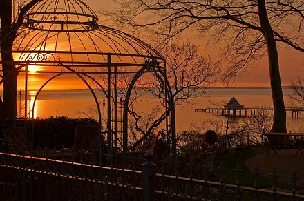 Blick vom Kulm beim Sonnenaufgang