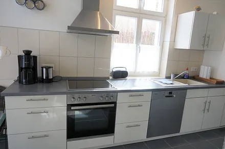 große offene Wohnküche