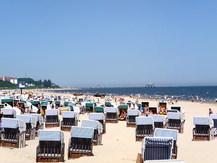 Seebad Heringsdorf, Strand