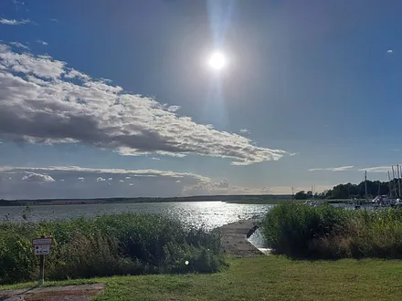 Blick auf den Peenestrom