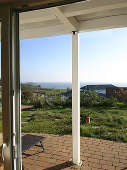 Meerblick aus dem Wohnzimmer