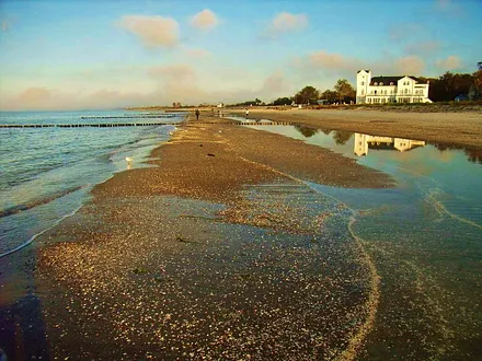 Ostseestrand im Herbst - Heiligendamm