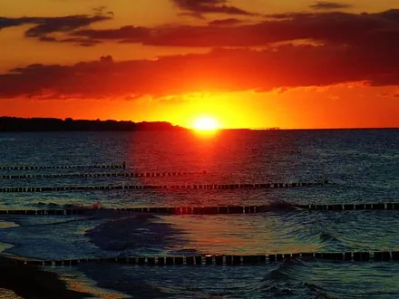 Sonnenuntergang Heiligendamm