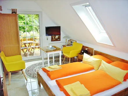 Appartement/Studio mit Balkon