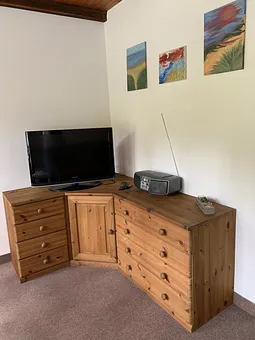 Fernsehecke im Wohnzimmer