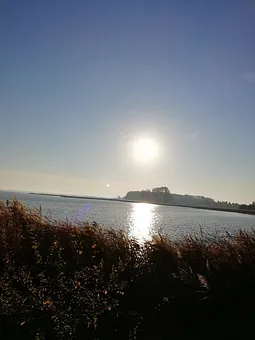 Sonnenaufgang an der Wittower Fähre 