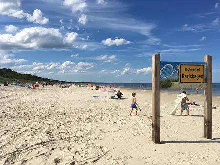 Nur 15 Gehminuten zum Ostseestrand