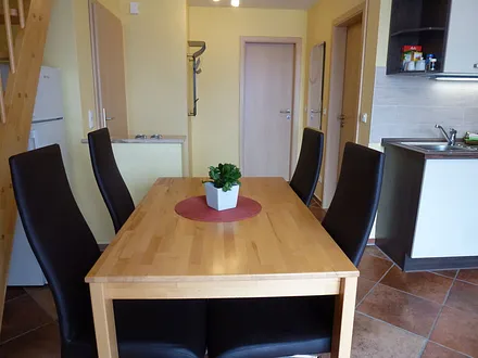 Essbereich für 4 - 6  Personen 