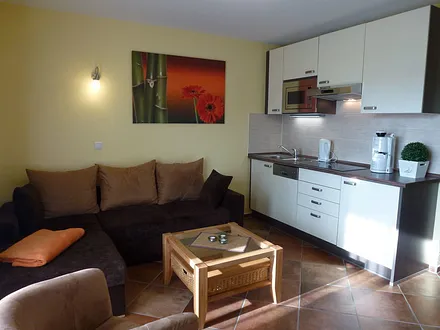 Wohnbereich mit Küche