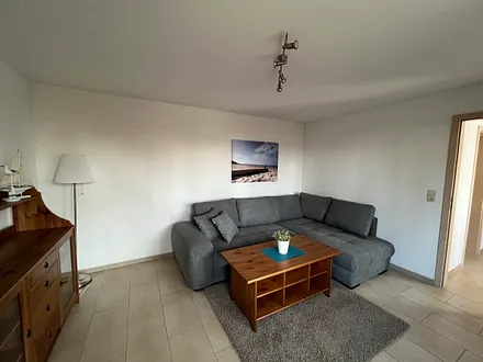 Wohnzimmer mit Schlafcouch