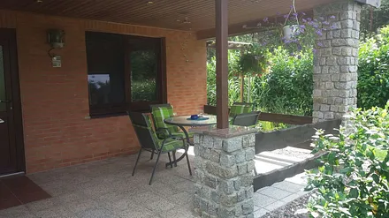 Überdachte Terasse 