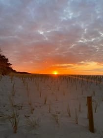 traumhafter Sonnenuntergang 