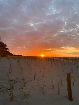 traumhafter Sonnenuntergang 
