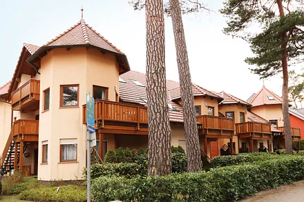 Ferienhaus von der Straßenseite