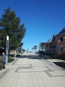 Weg von der FeWo zur Strandpromenade und Strand