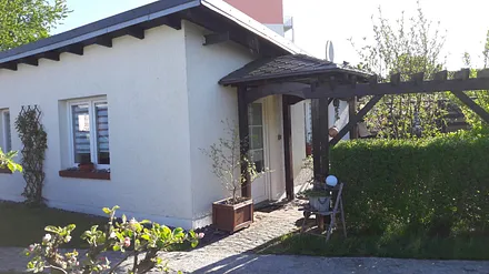 Blick auf die Ferienwohnung