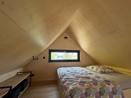 Galerie mit Doppelbett 