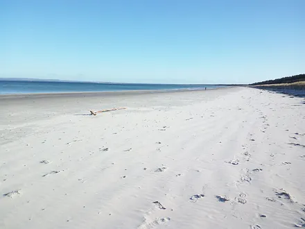 Ostseestrand im Winter