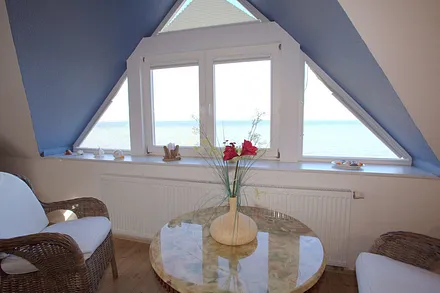 Panoramablick über das Wasser