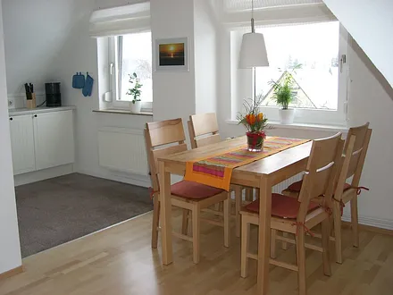 Blick in die Wohnküche