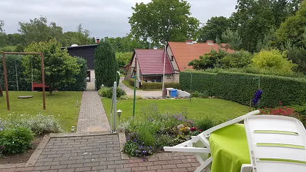 ein schöner Ausblick von der Terrasse