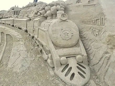 Sandskulpturen-Ausstellung Ahlbeck