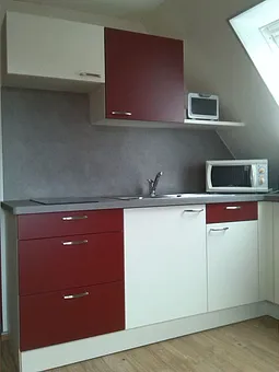 Küche mit guter Ausstattung 