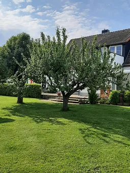 Südansicht des Hauses. 