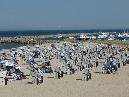 Welcher Strandkorb darf es sein?