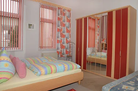 Schlafzimmer mit Liege