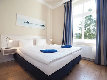 offenes Schlafzimmer