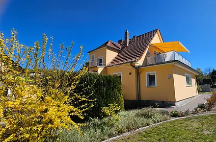 Haus Richard mit Dachterrasse von der FeWo 2