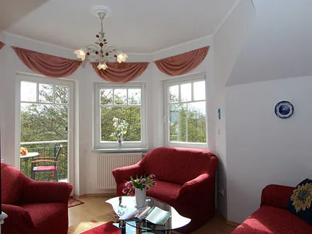 Wohnbereich mit Balkon