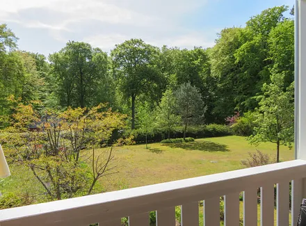 Blick vom Balkon