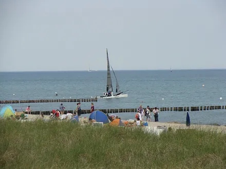 An diesem Strand findet jeder sein Plätzchen