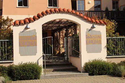 Der Eingang zum Seestern.