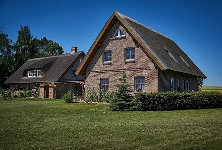 Ferienhaus Ansicht hinten