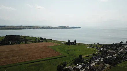 Alt Reddevitz und Mariendorf mit Blick auf die Zicker Berge