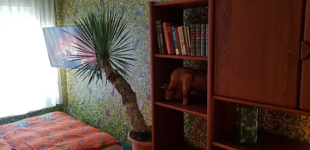 zweites Schlafzimmer 140 mal 200