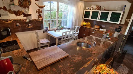 Küche im Wohnzimmer