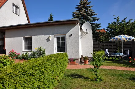 Ferienhaus mit Sitzecke