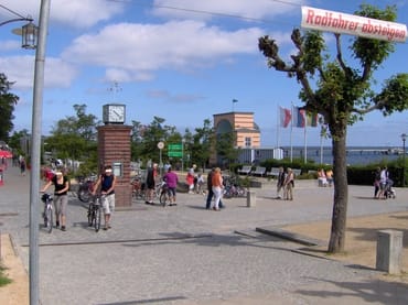 Promenade mit Konzertmuschel