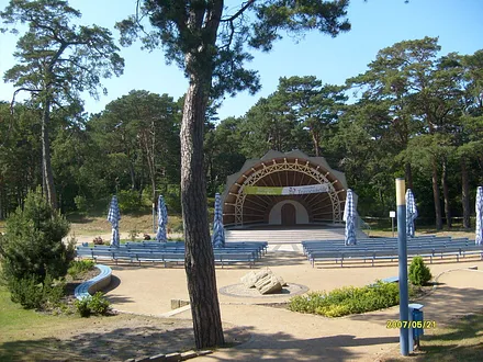 von der Wohnung ist es nicht weit bis zur Kurmuschel